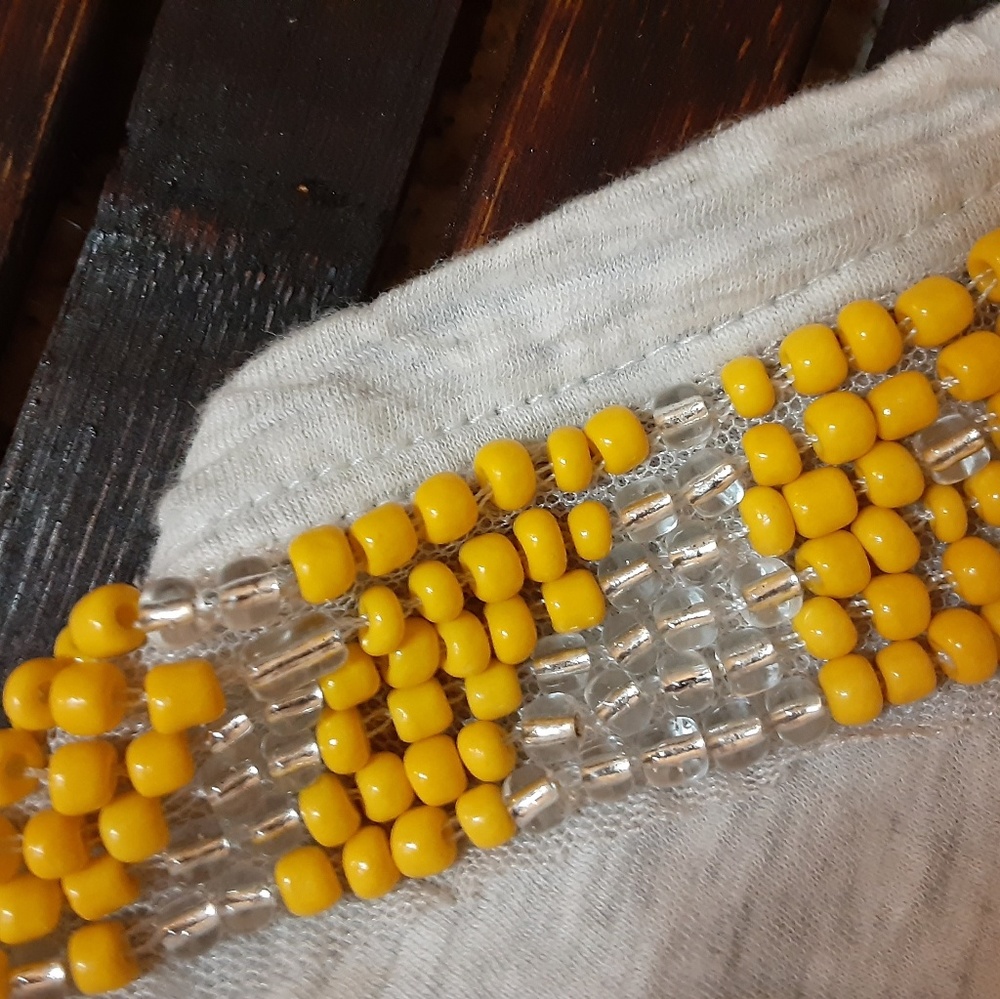 Banana Republic sexy beaded top